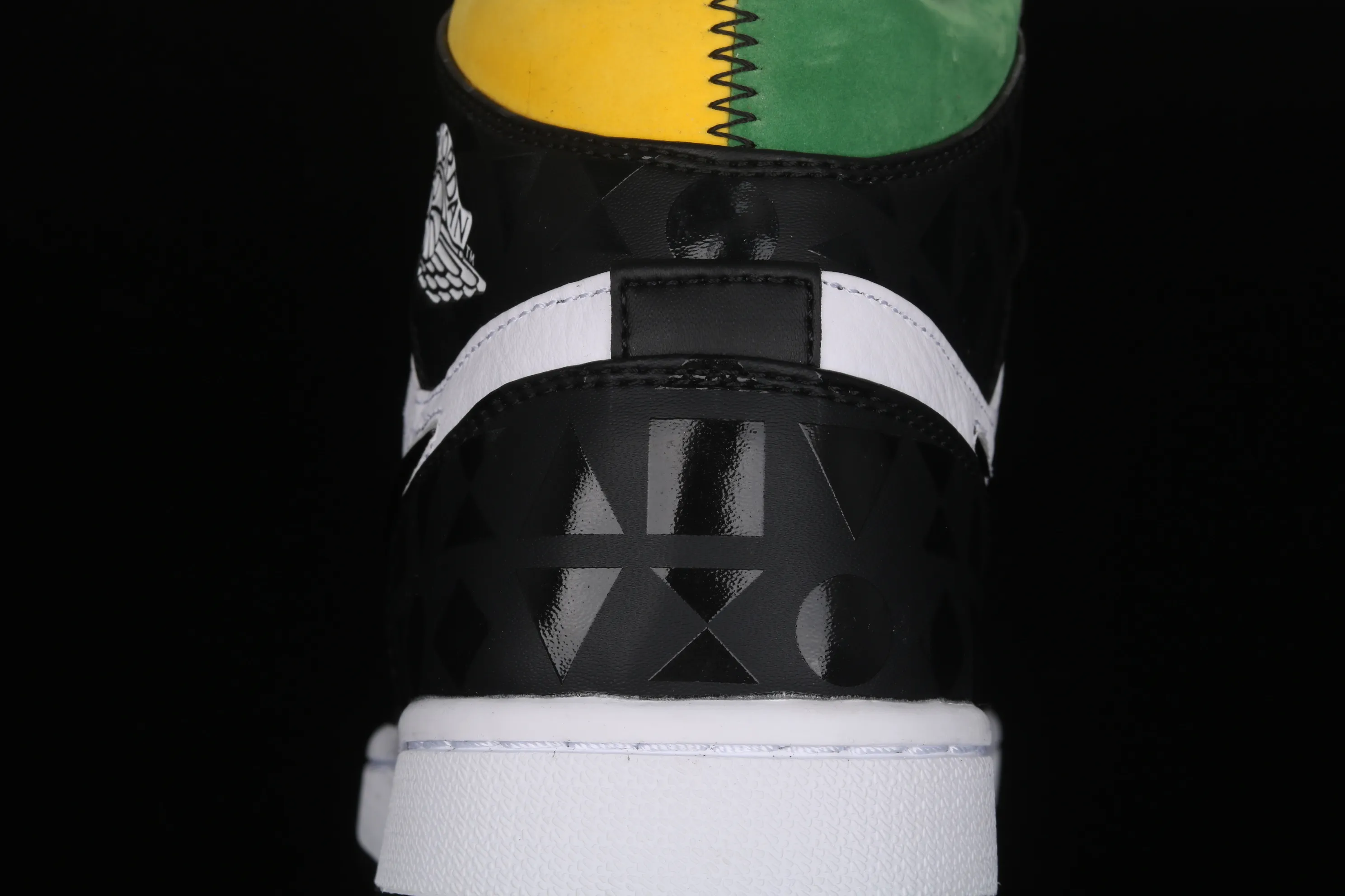 All categories Air Jordan Jordan series basketball shoes Air Jordan 1 Mid Air Jordan 1 Quai 54 Mid (2019) AJ1 Joe 1 China series French streetball four-color mandarin duck CJ9219-001